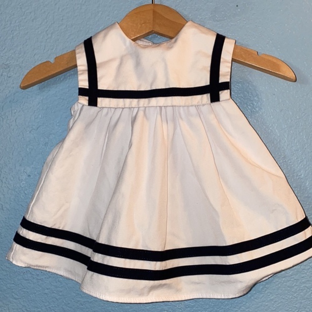 Sailor girl bibbed dress‎ by Starting Out 0-3 months